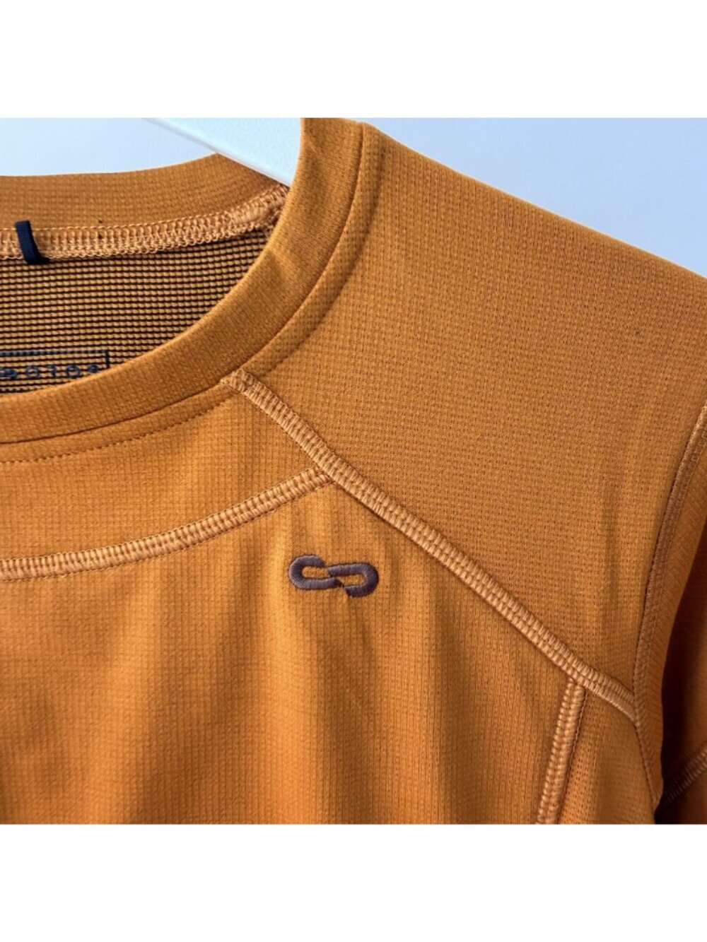 Oros Thermal Long Sleeve Performance Top Orange Women’s Size L C42 - Picture 4 of 10